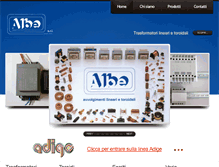 Tablet Screenshot of albesrl.com